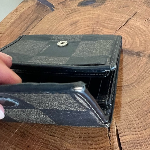 FENDI Block Checkered Trifold Wallet - Picture 10 of 13